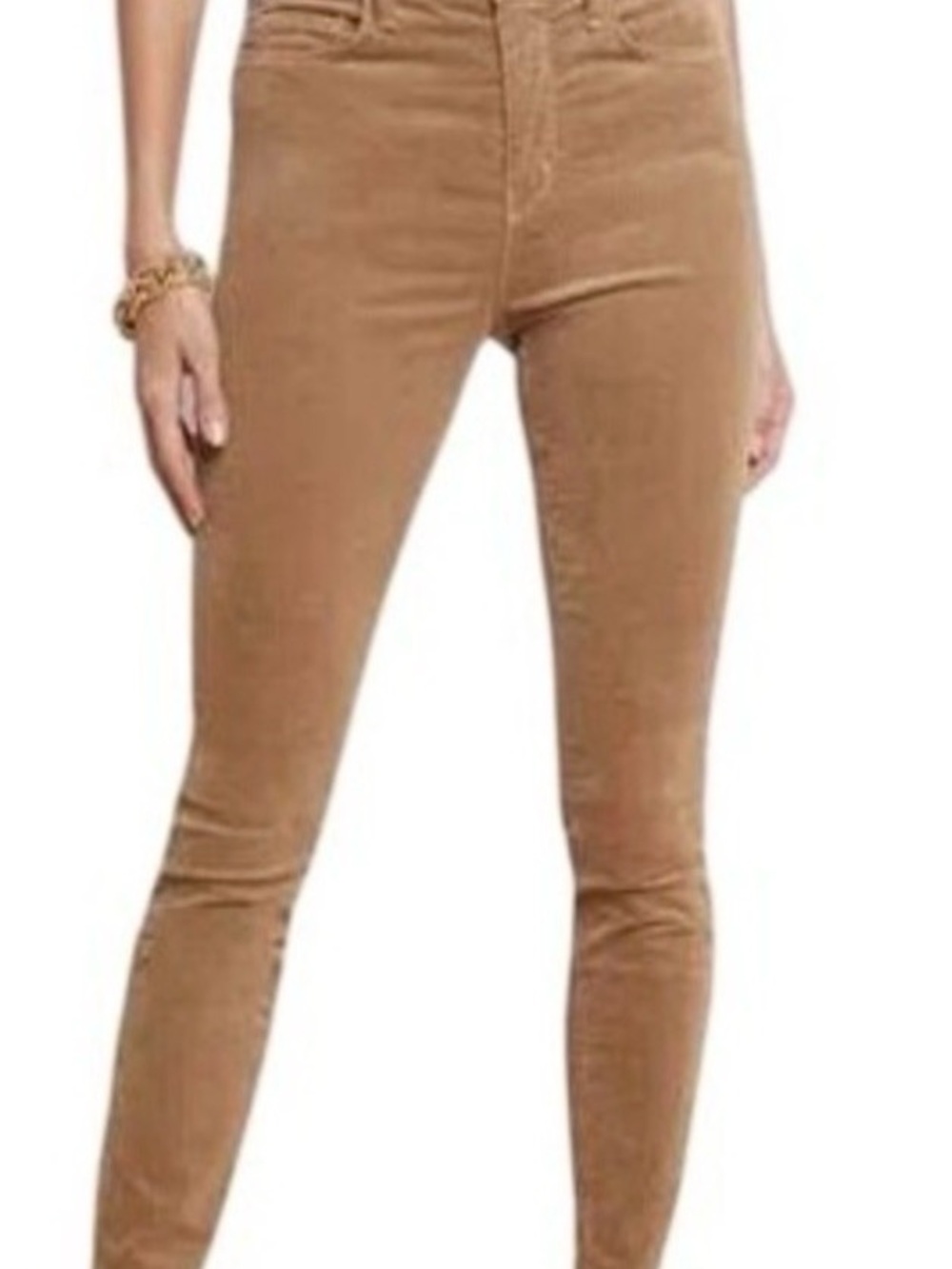 L’Agence Monique Ultra High-Rise Skinny Pants, in Dark Cappuccino NWOT ~ sz 27